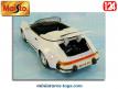 La Porsche 911 speedster blanche en miniature par Maisto au 1/24e