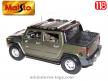 le Hummer H2 Suv Concept gris en miniature par Maisto au 1/18e