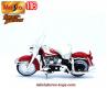 La moto Harley Davidson FLH duo Glide 1962 en miniature de Maisto au 1/18e