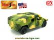 Le VLTT Hummer H 1 Humwee en miniature militaire de Maisto au 1/50e
