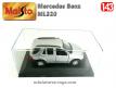 La Mercedes Benz CLK-GTR Le Mans en miniature de Maisto au 1/43e