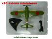 Les 10 chasseurs zéro Mitsubishi A6M2 en avions miniatures par Maisto au 1/100e