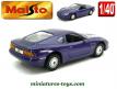 L'Aston Martin DB7 en miniature Maisto Shell au 1/40e