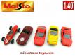 Les cinq Ferrari en miniatures par Maisto Shell au 1/40e