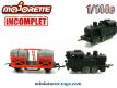 La locomotive avec wagon foudres en miniature Majorette Rail Route au 1/143e
