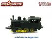 La locomotive a vapeur type 030 miniature de Majorette Rail Route au 1/143e