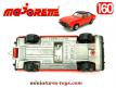 La Ford Capri rouge en miniature Majorette France au 1/60e