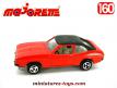 La Ford Capri rouge en miniature Majorette France au 1/60e