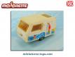 La caravane Saint Tropez blanche en miniature par Majorette France au 1/60e