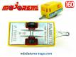 La caravane Saint Tropez en miniature par Majorette France au 1/60e