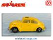 La Volkswagen Coccinelle jaune miniature de Majorette au 1/60e