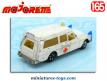 La DS 21 Citroën ambulance miniature par Majorette France au 1/65e