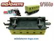 La voiture voyageurs miniature de Majorette Rail Route au 1/143e