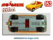 Le cabriolet Peugeot 205 CTI orange en miniature par Majorette au 1/53e