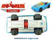 La Chevrolet Corvette ZR1 bleue en miniature Majorette 3 inches au 1/57e