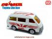 Le Toyota Lite Ace Eagle blanc en miniature par Majorette au 1/65e