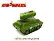 Le tank lance missiles miniature de Majorette Special forces 3 inches au 1/65e