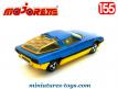 La Citroën GS Camargue bleue en miniature Majorette au 1/55e