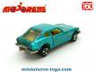 Le coupé Datsun 260 Z bleue métal miniature par Majorette France au 1/60e