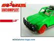 La Dyane Citroën Raid verte miniature de Majorette au 1/60e incomplète