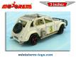 La Dyane Citroën Raid Safari blanche miniature de Majorette au 1/60e