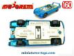 La Matra Simca 670 bleue en voiture de course miniature Majorette au 1/60e