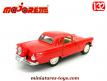 Le coupé Ford Thunderbird 1956 rouge en miniature par Majorette au 1/32e