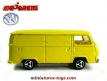 Le Combi Volkswagen fourgon jaune miniature de Majorette France au 1/60e