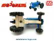 Le tracteur Ford 500 en miniature de Majorette au 1/55e incomplet