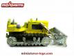 Le Bulldozer Hanomag jaune en miniature de Majorette France au 1/70e