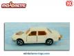 La BMW 733 blanche en miniature par Majorette au 1/60e