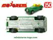 Le cabriolet Morgan verte en miniature Majorette au 1/50e