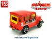 Le Toyota 4x4 Land Cruiser Rally rouge miniature par Majorette au 1/53e