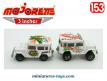 Les deux Toyota 4x4 miniatures par Majorette au 1/53e incomplets