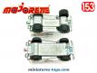 Les deux Toyota 4x4 miniatures par Majorette au 1/53e incomplets