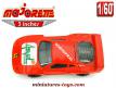La Ferrari F40 miniature de Majorette en version Asvel Villeurbanne au 1/60e