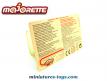 La moto neige rouge en miniature 3 inches par Majorette sous blister