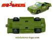 Le pick up Chevrolet El Camino SS miniature militaire Majorette 3 inches au 1/59e