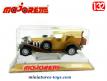 Le roadster Excalibur marron en miniature par Majorette au 1/32e