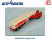 Le tracteur Renault Saviem semi remorque citerne Esso Majorette au 1/100e