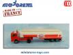 Le tracteur Renault Saviem semi remorque citerne Esso Majorette au 1/100e