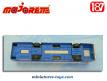 Un autocar Neoplan miniature bleu et blanc par Majorette France au 1/87e