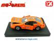 Le coupé Ford Mustang GT orange en miniature par Majorette au 1/24e