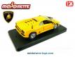 La Lamborghini Diablo jaune en miniature par Majorette au 1/24e
