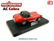 L'AC Cobra 427 SC rouge en miniature par Majorette au 1/24e