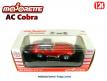 L'AC Cobra 427 SC rouge en miniature par Majorette au 1/24e