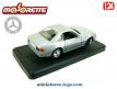 Le coupé Mercedes 500 SL gris en miniature par Majorette au 1/24e