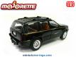 La Jeep Grand Cherokee 4x4 Limited noire en miniature par Majorette au 1/18e