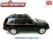 La Jeep Grand Cherokee 4x4 Limited noire en miniature par Majorette au 1/18e