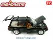 La Jeep Grand Cherokee 4x4 Limited noire en miniature par Majorette au 1/18e